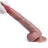 RealCockz Gode Skinnier Nico 13 x 3.7cm Marron